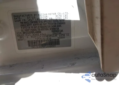 2015 Nissan Versa Note Sv from USA, damaged, VIN 3N1CE2CP5FL448204
